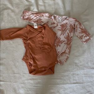 EUC Kate Quinn Kimono onesie bundle